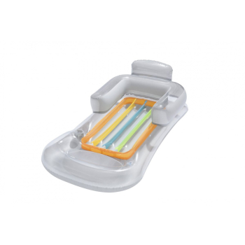 Materac Leżak Biały 161 84 cm BESTWAY